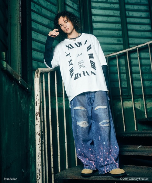 glamb(グラム)の「Timepiece T-Shirt / タイムピースTシャツ(Tシャツ/カットソー・メンズ・ホワイト/ブラック・S/L/M)」の10枚目の写真