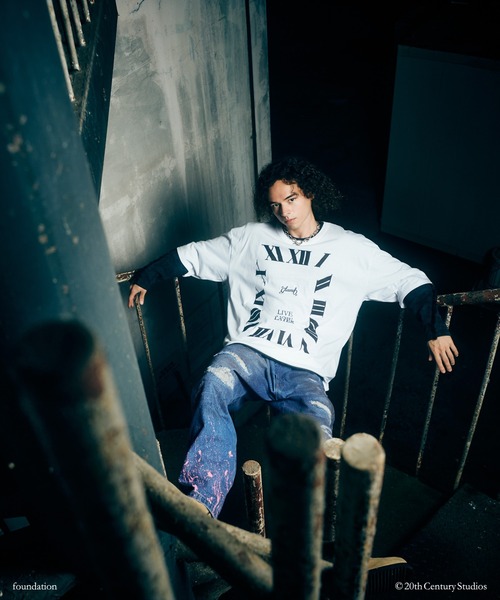 glamb(グラム)の「Timepiece T-Shirt / タイムピースTシャツ(Tシャツ/カットソー・メンズ・ホワイト/ブラック・S/L/M)」の11枚目の写真