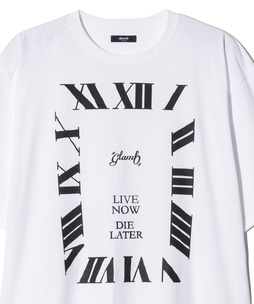 glamb(グラム)の「Timepiece T-Shirt / タイムピースTシャツ(Tシャツ/カットソー・メンズ・ホワイト/ブラック・S/L/M)」の12枚目の写真