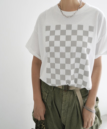 JOURNAL STANDARD LUXE | MATEY's プリントT(チェッカー)(Tシャツ/カットソー)