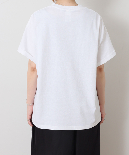 JOURNAL STANDARD LUXE(ジャーナルスタンダード ラックス)の「MATEY's プリントT(チェッカー)(Tシャツ/カットソー・レディース・ライトグレー/ホワイト・FREE)」の10枚目の写真