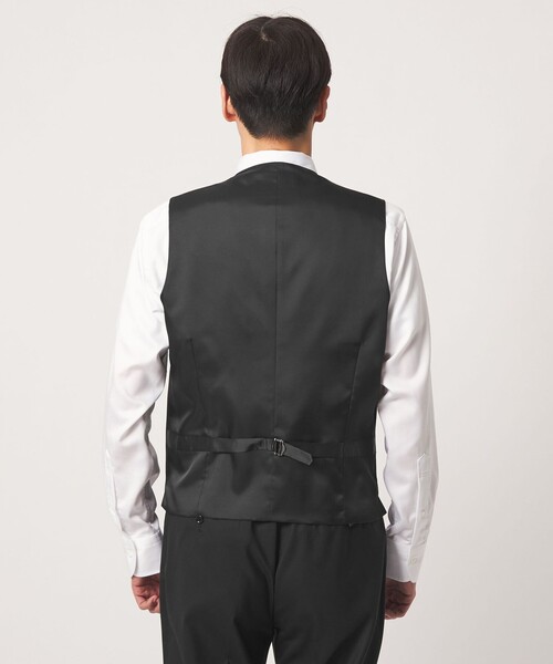 A DAY IN THE LIFE UNITED ARROWS(アデイインザライフユナイテッドアローズ)の「サージ ベスト-3ピース対応-<A DAY IN THE LIFE>(ベスト・メンズ・ブラック/ネイビー/ダークグレー・48/50/46/52)」の9枚目の写真