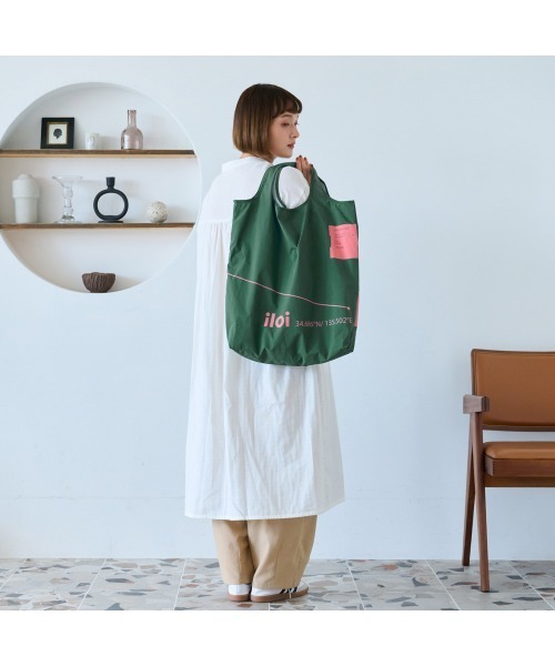 Belle Maison(ベルメゾン)の「【iloi】北欧スタイルのトートバッグ(トートバッグ・レディース・オレンジ/グリーン/グレー/チャコール・-)」の15枚目の写真