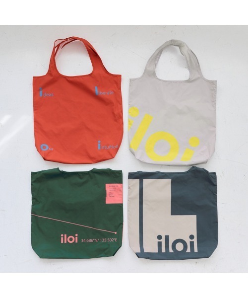 Belle Maison(ベルメゾン)の「【iloi】北欧スタイルのトートバッグ(トートバッグ・レディース・オレンジ/グリーン/グレー/チャコール・-)」の7枚目の写真