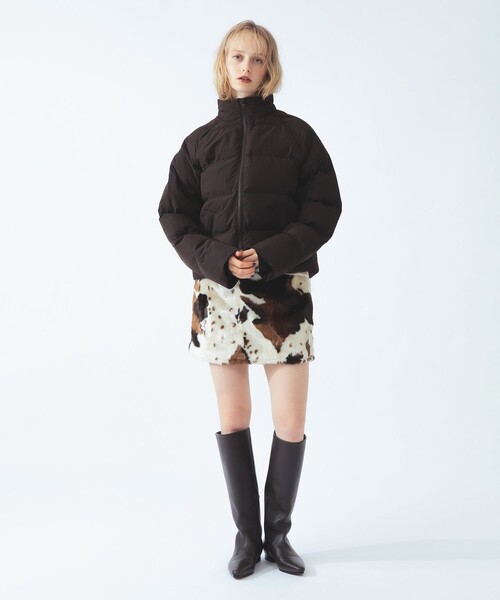 FRED PERRY(フレッドペリー)の「【別注】FRED PERRY / パデッド ジャケット(ブルゾン・レディース・ダークブラウン・10)」の20枚目の写真