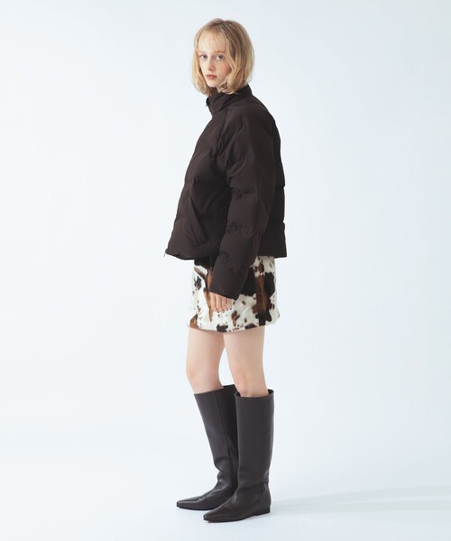 FRED PERRY(フレッドペリー)の「【別注】FRED PERRY / パデッド ジャケット(ブルゾン・レディース・ダークブラウン・10)」の21枚目の写真