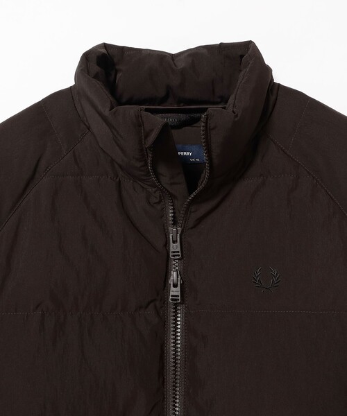 FRED PERRY(フレッドペリー)の「【別注】FRED PERRY / パデッド ジャケット(ブルゾン・レディース・ダークブラウン・10)」の12枚目の写真