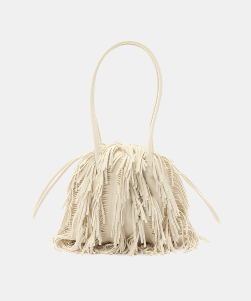 Spick & Span(スピックアンドスパン)の「《一部店舗+WEB限定》MARY AL TERNA/メアリ オル ターナ SWAY(クラッチバッグ・レディース・グレー/ホワイト系その他・FREE)」の2枚目の写真
