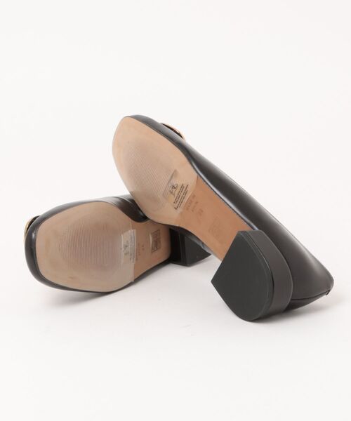 inter-chaussures(インターショシュール)の「【ANGEL ALARCON】ローヒールオーナメントパンプス(D1013D)(パンプス・レディース・ベージュ/ブラック・35/36/38)」の4枚目の写真