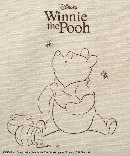 Disney(ディズニー)の「Winnie the Pooh/2Wayトートバッグ(トートバッグ・レディース・ベージュ・FREE)」の5枚目の写真