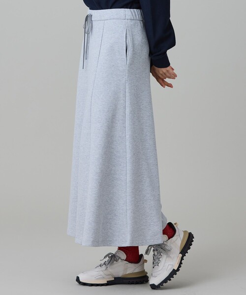 LACOSTE(ラコステ)の「ダブルフェイス マーメイドスカート(スカート・レディース・ダークネイビー/ライトグレー・40/34/38/36)」の15枚目の写真