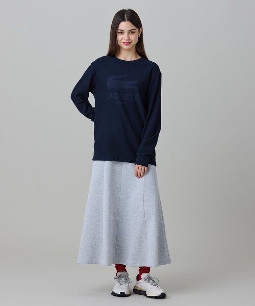 LACOSTE(ラコステ)の「ダブルフェイス マーメイドスカート(スカート・レディース・ダークネイビー/ライトグレー・40/34/38/36)」の18枚目の写真