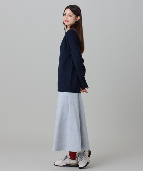 LACOSTE(ラコステ)の「ダブルフェイス マーメイドスカート(スカート・レディース・ダークネイビー/ライトグレー・40/34/38/36)」の20枚目の写真