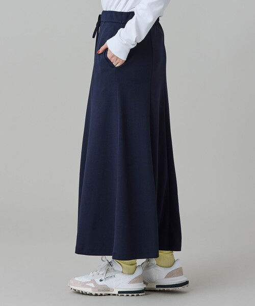 LACOSTE(ラコステ)の「ダブルフェイス マーメイドスカート(スカート・レディース・ダークネイビー/ライトグレー・40/34/38/36)」の5枚目の写真
