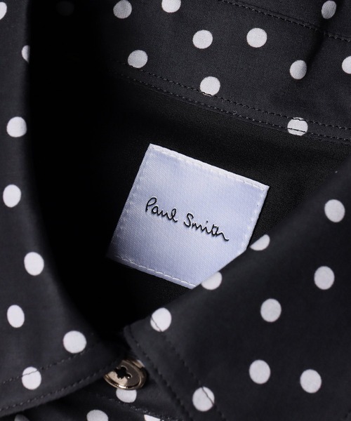 Paul Smith(ポールスミス)の「ウィメンズ "Cluster Polka" 長袖シャツ / 265313 SH169(シャツ/ブラウス・レディース・ブラック/オフホワイト・40)」の6枚目の写真