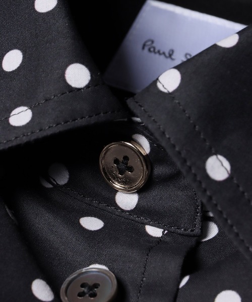 Paul Smith(ポールスミス)の「ウィメンズ "Cluster Polka" 長袖シャツ / 265313 SH169(シャツ/ブラウス・レディース・ブラック/オフホワイト・40)」の7枚目の写真