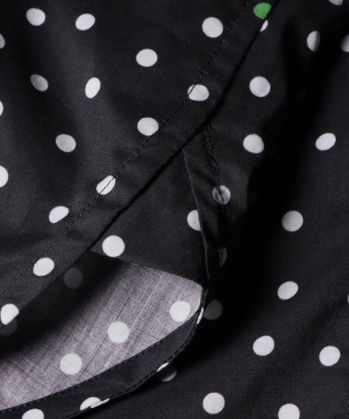 Paul Smith(ポールスミス)の「ウィメンズ "Cluster Polka" 長袖シャツ / 265313 SH169(シャツ/ブラウス・レディース・ブラック/オフホワイト・40)」の9枚目の写真