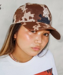 HOMEGAME（ホームゲーム）の「ニューエラ【NEW ERA】ホームゲーム【HOMEGAME】- ニューヨーク・ヤンキース キャップ 【NEW YORK YANKEES CO ANIMAL 9FORTY A-Frame MULTI 15358057】（キャップ）」