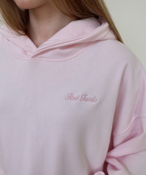 ROSEFRANTZ（ロゼフランツ）の「Back Rose Embroidery Hoodie [Pink]（パーカー・レディース・PINK・S/M/XS/S）」の7枚目の写真