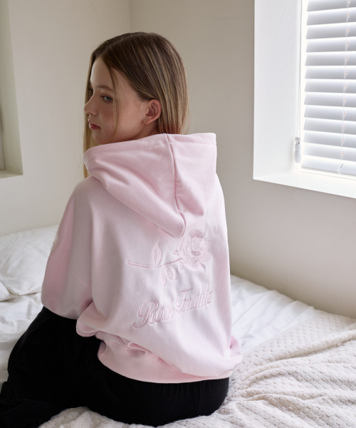 ROSEFRANTZ（ロゼフランツ）の「Back Rose Embroidery Hoodie [Pink]（パーカー・レディース・PINK・S/M/XS/S）」の14枚目の写真