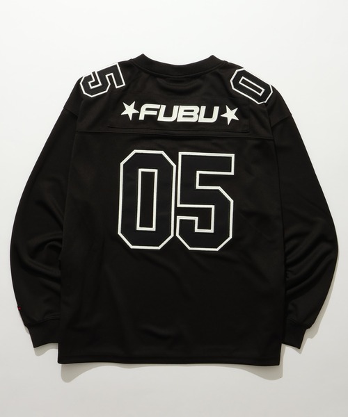 FUBU（ フブ）の「【FUBU/フブ】Game Shirts/ナンバリング フットボールゲームシャツ（Tシャツ/カットソー・メンズ・ブラック/カモフラージュ・M/XL/XXL/L）」の7枚目の写真