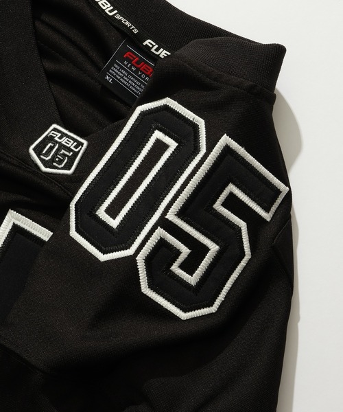 FUBU（ フブ）の「【FUBU/フブ】Game Shirts/ナンバリング フットボールゲームシャツ（Tシャツ/カットソー・メンズ・ブラック/カモフラージュ・M/XL/XXL/L）」の4枚目の写真