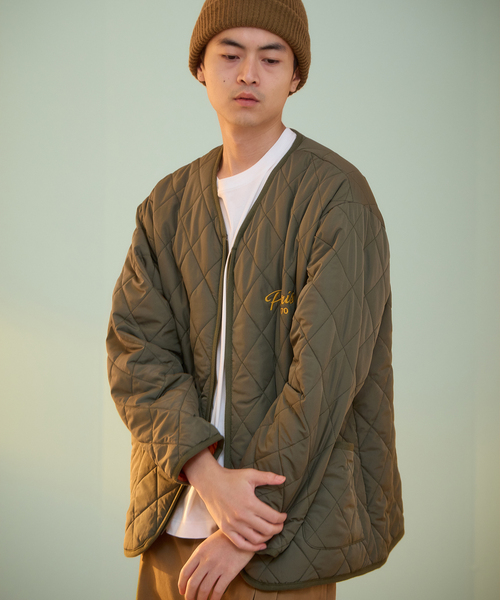 PARIS SAINT-GERMAIN(パリサンジェルマン)の「【Paris Saint-Germain / パリ・サン=ジェルマン】 JP PANAME QUILT JACKET(ミリタリージャケット・メンズ・オリーブ/ブラック・MEDIUM/LARGE/X-LARGE)」の15枚目の写真