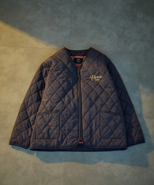 PARIS SAINT-GERMAIN(パリサンジェルマン)の「【Paris Saint-Germain / パリ・サン=ジェルマン】 JP PANAME QUILT JACKET(ミリタリージャケット・メンズ・オリーブ/ブラック・MEDIUM/LARGE/X-LARGE)」の5枚目の写真