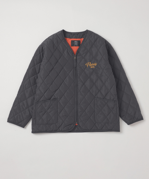 PARIS SAINT-GERMAIN(パリサンジェルマン)の「【Paris Saint-Germain / パリ・サン=ジェルマン】 JP PANAME QUILT JACKET(ミリタリージャケット・メンズ・オリーブ/ブラック・MEDIUM/LARGE/X-LARGE)」の7枚目の写真
