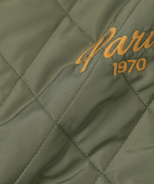 PARIS SAINT-GERMAIN(パリサンジェルマン)の「【Paris Saint-Germain / パリ・サン=ジェルマン】 JP PANAME QUILT JACKET(ミリタリージャケット・メンズ・オリーブ/ブラック・MEDIUM/LARGE/X-LARGE)」の4枚目の写真