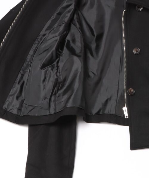 Knuth Marf(クヌースマーフ)の「Knuth Marf 2way cropped frill jacket(テーラードジャケット・レディース・ベージュ/ブラック・FREE)」の8枚目の写真