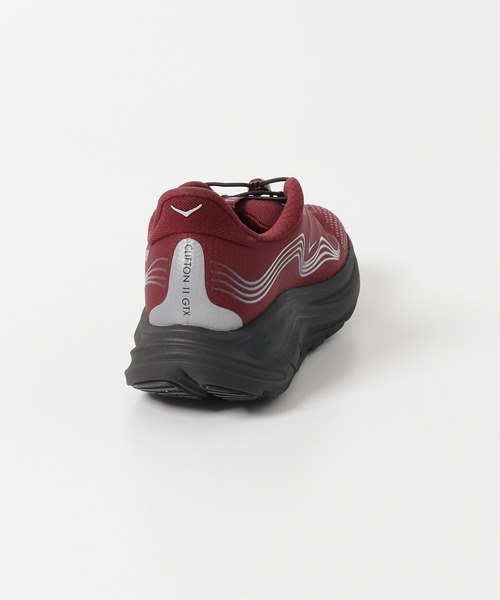 HOKA(ホカ)の「HOKA ONEONE CLIFTON 11 GTX(スニーカー・メンズ・レッド系その他・26/26.5/27/27.5/28/28.5/29/30)」の2枚目の写真