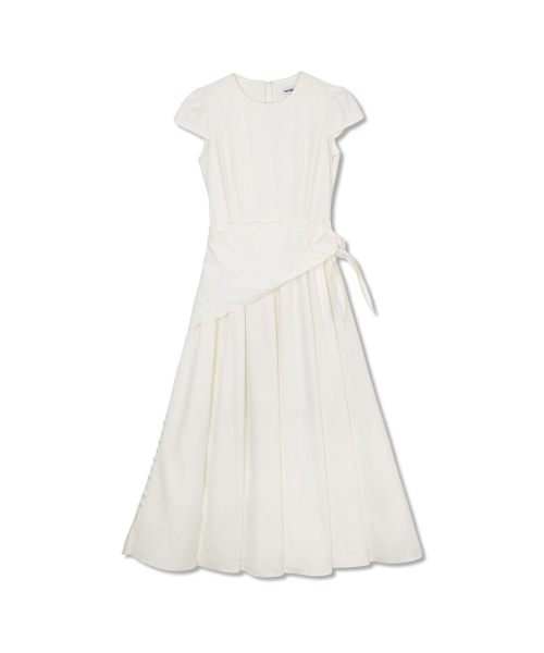 MICHIKO LONDON(ミチコ ロンドン)の「スカーフラップドレスクリームアイボリー(ワンピース・レディース・その他・SMALL/MEDIUM)」の2枚目の写真