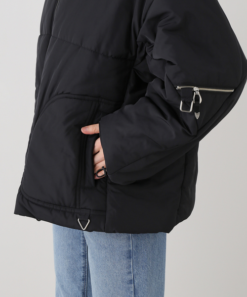 TOGA TOO(トーガトゥ)の「TOGA TOO/トーガトゥ Padded jacket ジャケット(その他アウター・レディース・ブラック・MEDIUM)」の5枚目の写真