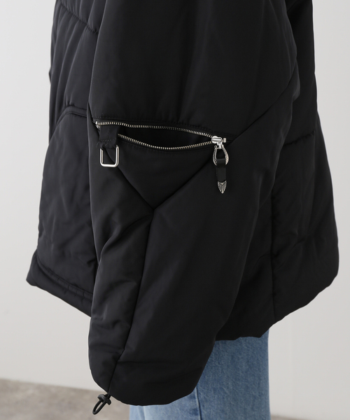 TOGA TOO(トーガトゥ)の「TOGA TOO/トーガトゥ Padded jacket ジャケット(その他アウター・レディース・ブラック・MEDIUM)」の6枚目の写真