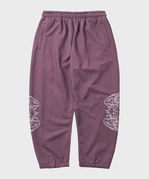 MICHAEL1991(ミカエル1991)の「JAY P.G SWEATPANTS - VTG PUPPLE(スウェットパンツ・レディース・パープル・MEDIUM/LARGE)」の3枚目の写真