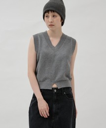 lit（リット）の「Slit Knit Vest（ベスト）」