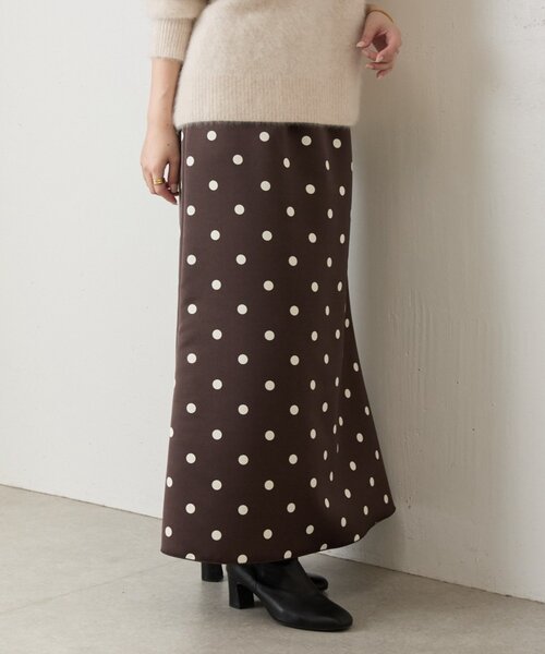 BEARDSLEY(ビアズリー)の「《10/14(水)12:00予約開始予定》ドットサテンマーメイドスカート(スカート・レディース・ブラウン・FREE)」の20枚目の写真