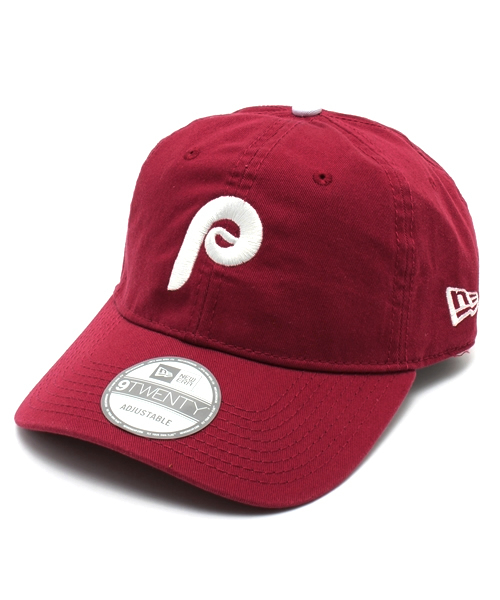 NEW ERA(ニューエラ)の「NEW ERA/ニューエラ 9TWENTY(キャップ・メンズ・ブルー/グリーン/ネイビー/アイボリー/ブラック/バーガンディー/グレー/ホワイト/ブラック系その他2・FREE)」の1枚目の写真