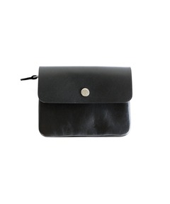 マーガレットハウエル レザーウォレット MHL 黒 財布 TOUGH LEATHER(MHL SHOP限定)（財布）｜MHL.（エムエイチエル