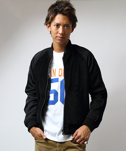 JACKROSE(ジャックローズ)の「転写リブブルゾン2016AW(ブルゾン・メンズ・ブラック・L/M)」の1枚目の写真