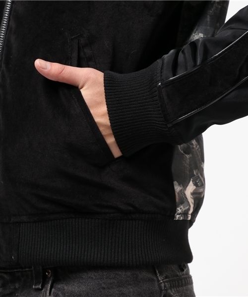 JACKROSE(ジャックローズ)の「転写リブブルゾン2016AW(ブルゾン・メンズ・ブラック・L/M)」の2枚目の写真