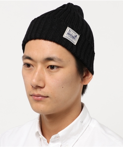 HYSTERIC GLAMOUR（ヒステリックグラマー）の「WARREN SCOTT×HYSTERIC/C/W MIX YARNワッチキャップ（ニットキャップ/ビーニー・メンズ・ホワイト/カーキ/ブルー/ネイビー/ブラック・FREE）」の12枚目の写真