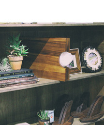 MONIQUE CHARTLAND by GOODY GRAMS(モニークチャートランドバイグッディグラムス)の「WOOD GARBAGE BAG STOCKER ウッド ギャベジバッグ ストッカー(インテリア雑貨)」