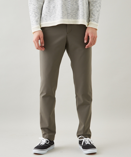 STUDIOUS（ステュディオス）の「クリアトロT/Rストレッチスラックス（スラックス・メンズ・ブラック/カーキ/ダークグレー・2/3/1）」の8枚目の写真