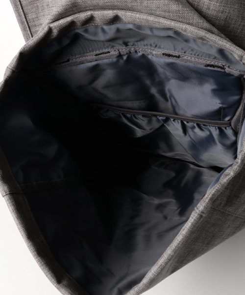 RiNc （リンク）の「【 PRODUCTY WARRANTY / プロダクティー 】 ブラックタグ ビッグ フラップ リュック（バックパック/リュック・レディース・ネイビー/ブラック/グレー/チャコールグレー・FREE）」の6枚目の写真