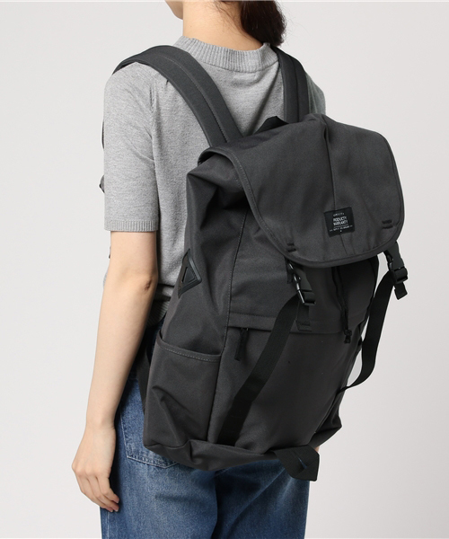 RiNc （リンク）の「【 PRODUCTY WARRANTY / プロダクティー 】 ブラックタグ ビッグ フラップ リュック（バックパック/リュック・レディース・ネイビー/ブラック/グレー/チャコールグレー・FREE）」の7枚目の写真