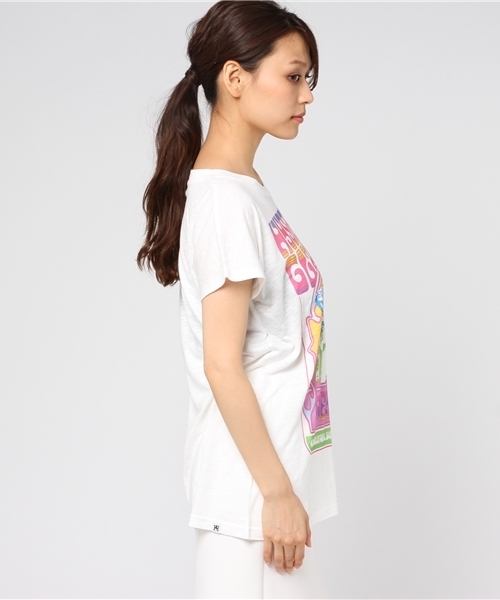 HYSTERIC GLAMOUR(ヒステリックグラマー)の「DREAMER プリント ビッグTシャツ(Tシャツ/カットソー・レディース・ホワイト・FREE)」の11枚目の写真