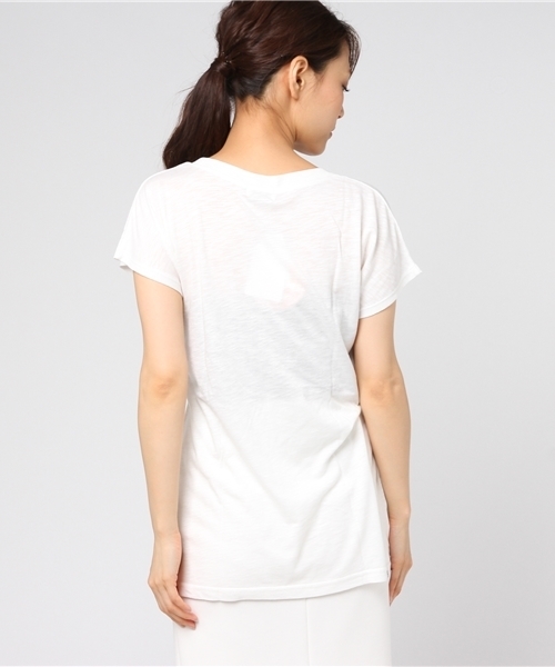 HYSTERIC GLAMOUR(ヒステリックグラマー)の「DREAMER プリント ビッグTシャツ(Tシャツ/カットソー・レディース・ホワイト・FREE)」の4枚目の写真