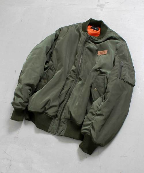 BUCCA 44（ブッカフォーティーフォー）の「【BUCCA 44】レザーロゴMA-1